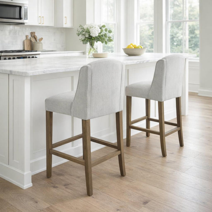 Compton Bar Stool - Grey