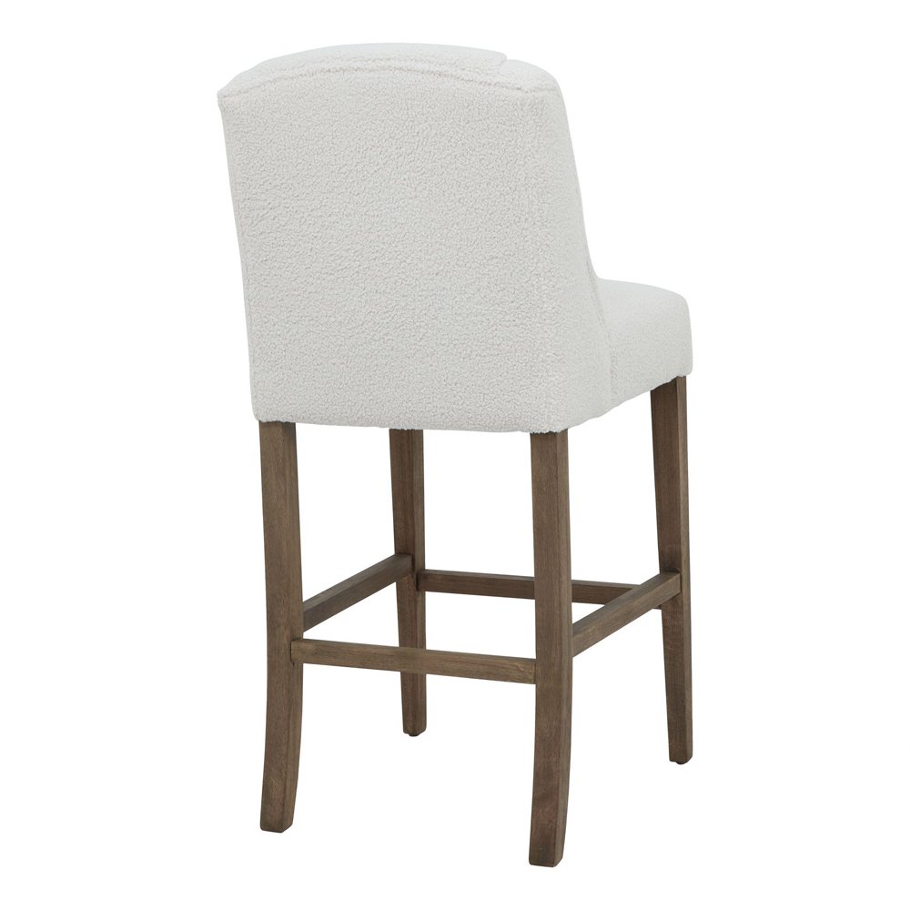 Hill Interiors Compton Boucle Barstool