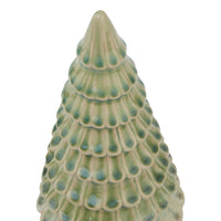 Hill Interiors Light Green Ceramic Fir Tree Ornament