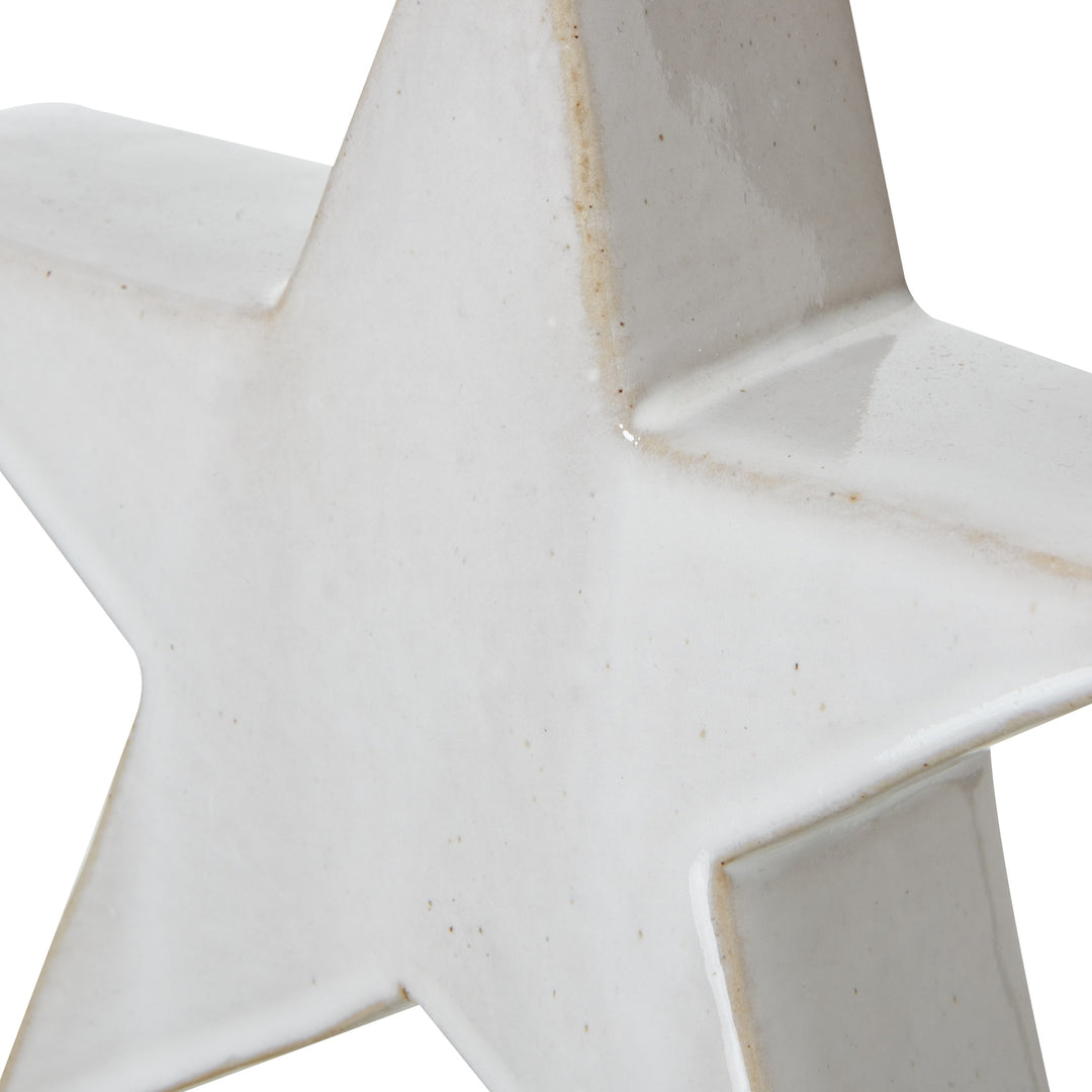 Ceramic Standing Star Decoration Hill 8