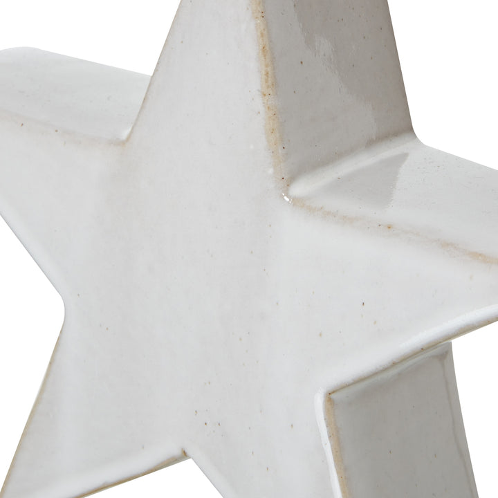 Ceramic Standing Star Decoration Hill 8