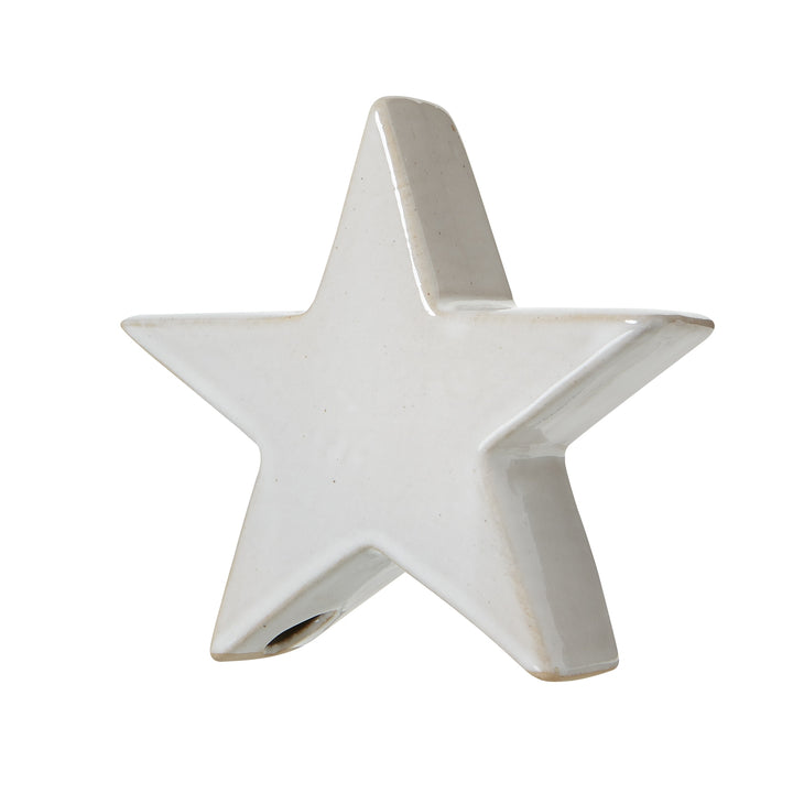 Ceramic Standing Star Decoration Hill 3