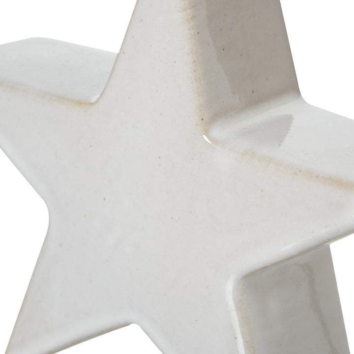 Ceramic Standing Star Decoration Hill 4