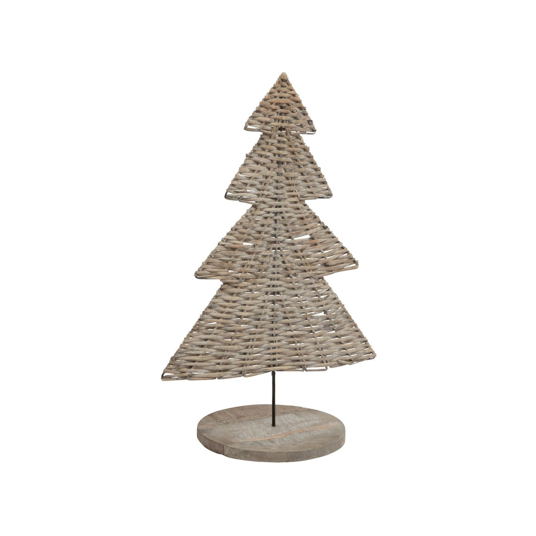 Wicker Tree Ornament Hill 4
