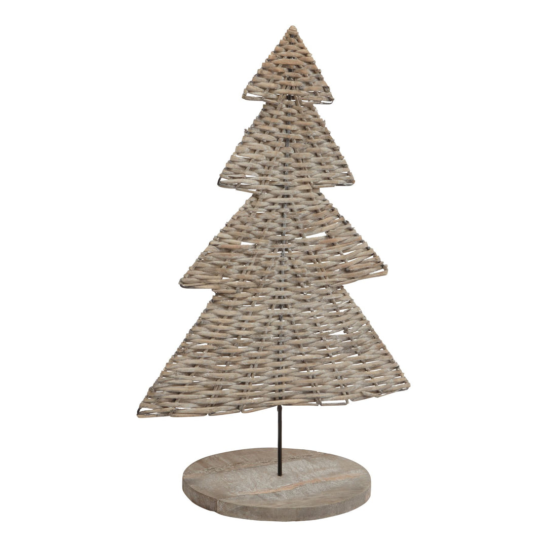 Wicker Tree Ornament Hill 1