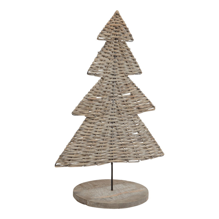 Wicker Tree Ornament Hill 1