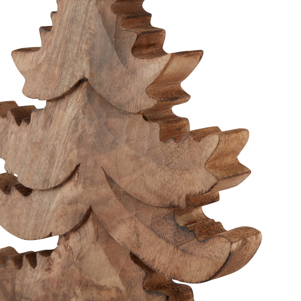 Hill Interiors Natural Wooden Christmas Tree - Large