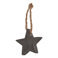 Hill Interiors Wooden Star Hanging Decorations - Pack of 90