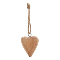 Hill Interiors Wooden Heart Hanging Decorations - Pack of 90