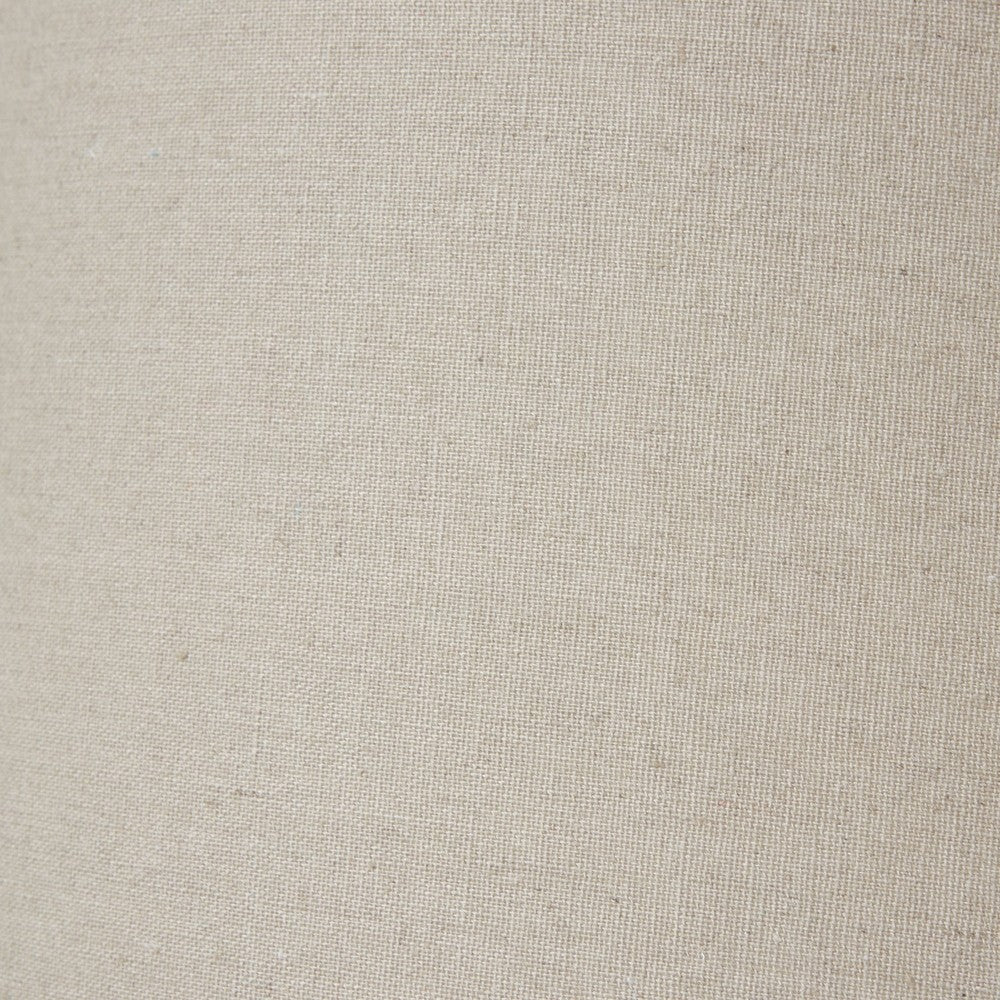 White Ceramic Ginger Jar Lamp with Linen Shade Hill 4