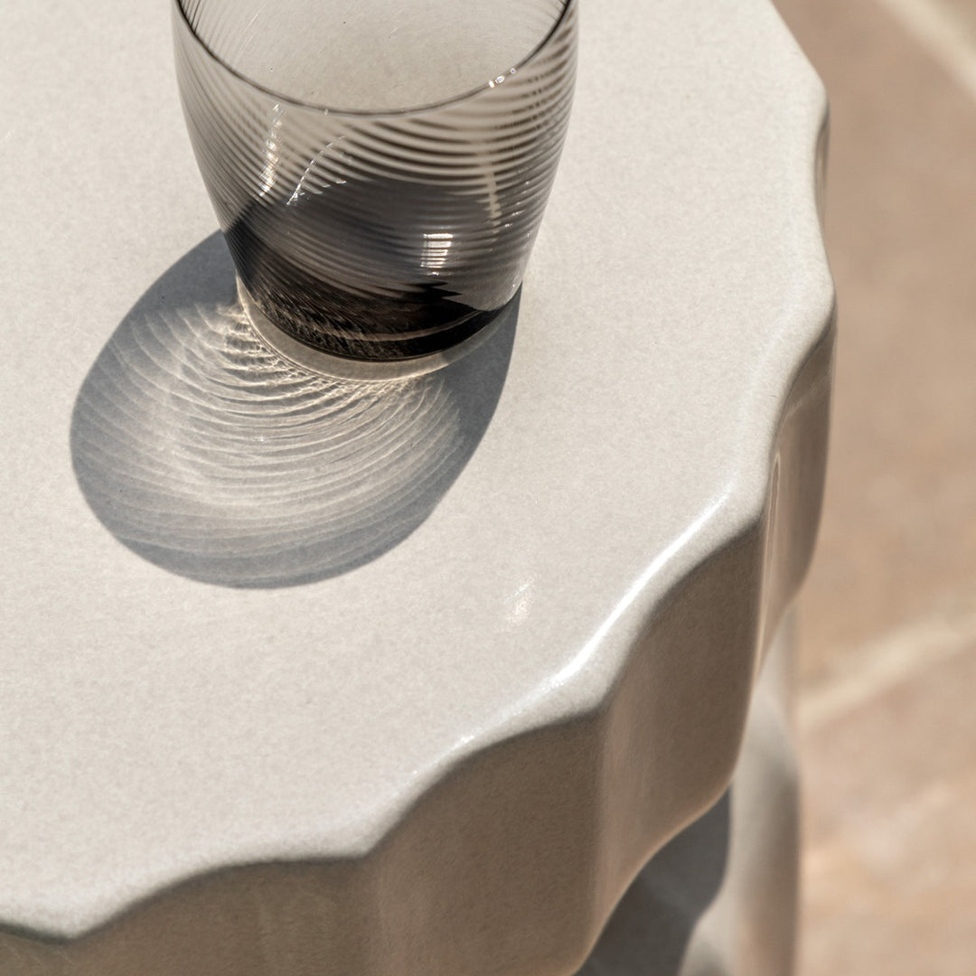 Cirella Side Table - Cream