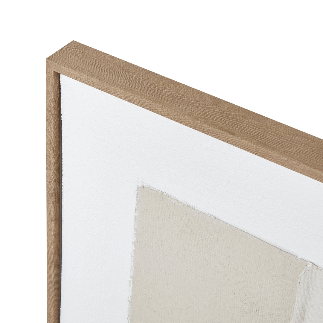 Contempo Alpha Framed Canvas Painting