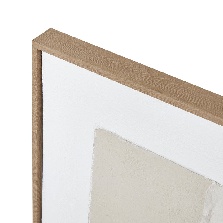 Contempo Alpha Framed Canvas Painting