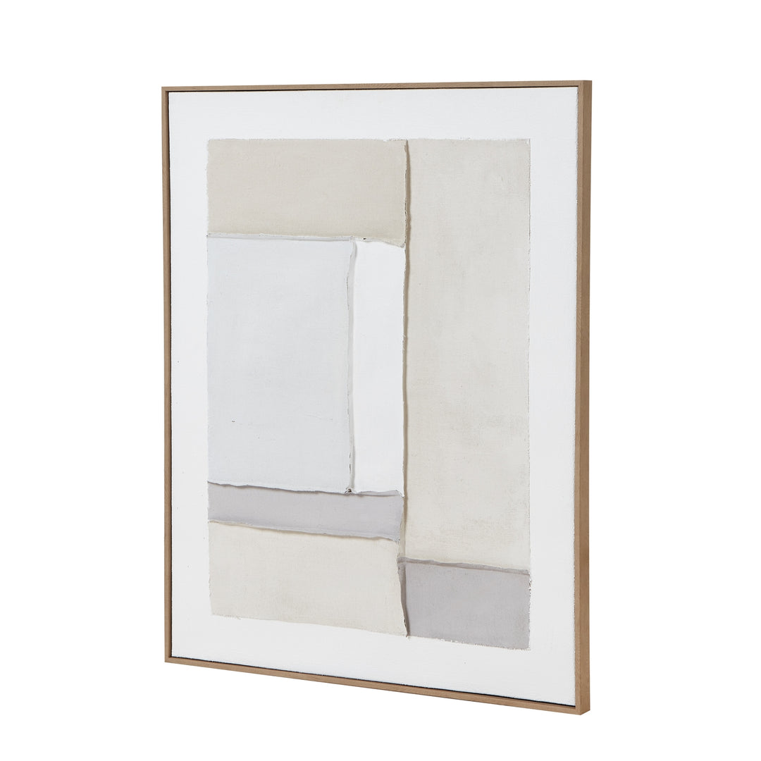 Contempo Beta Framed Canvas Painting