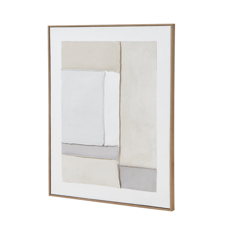 Contempo Beta Framed Canvas Painting