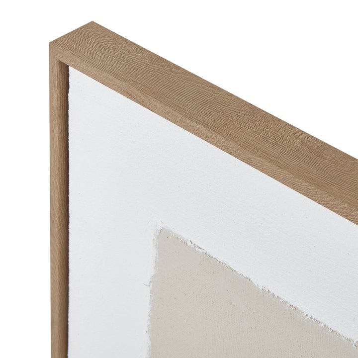Contempo Beta Framed Canvas Painting