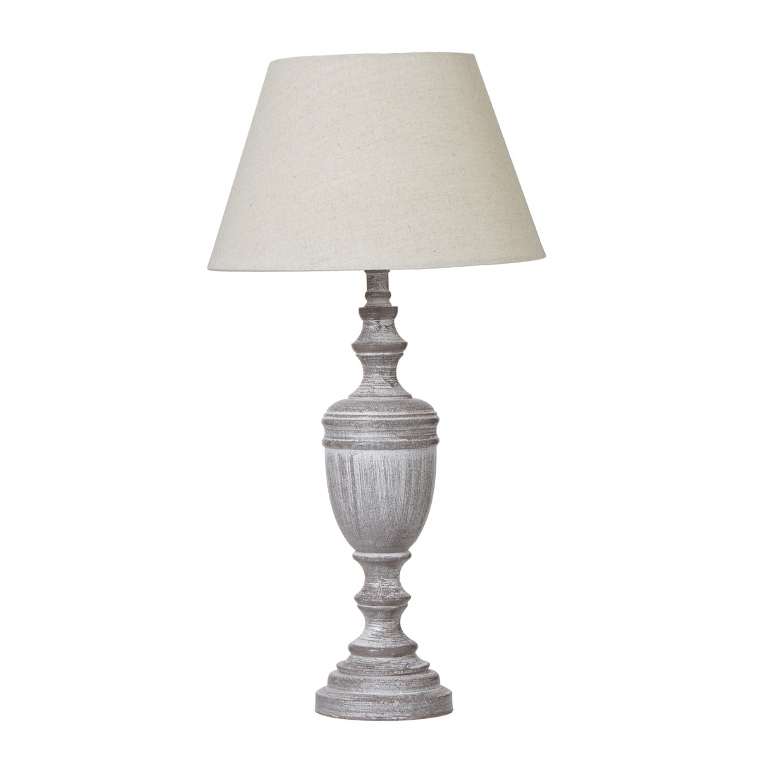 Nola Urn Table Lamp with Linen Shade Hill 1