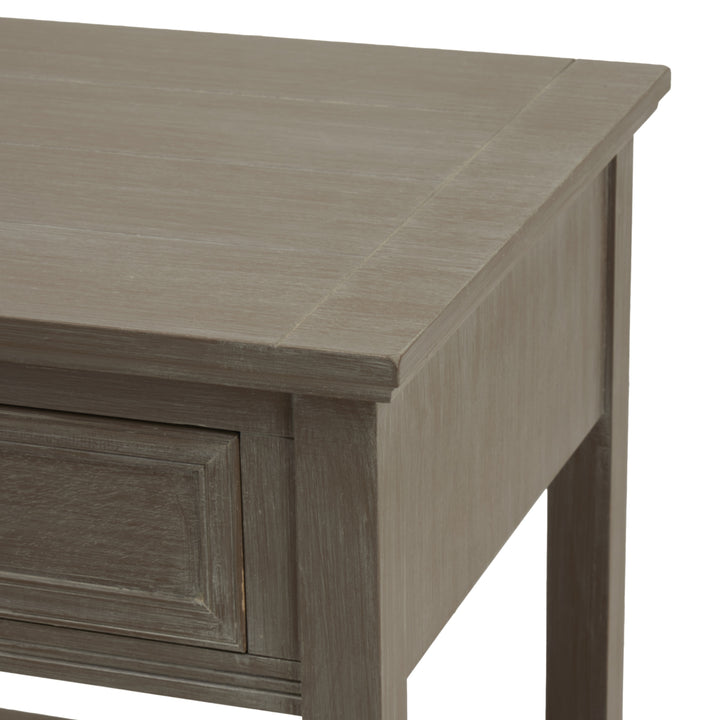 The Serene Collection 1 Drawer Side Table - Grey Hill 5