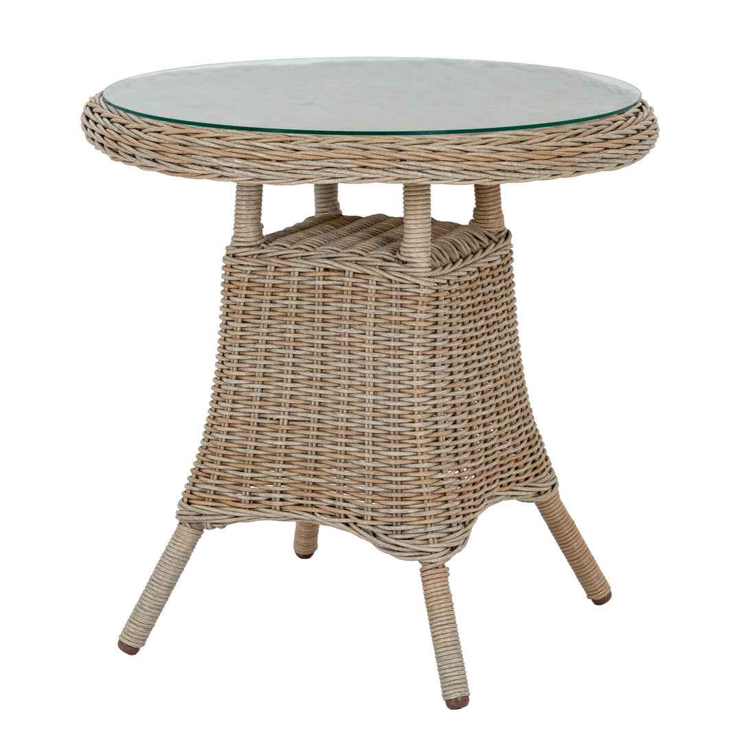 Amalfi Outdoor Wooden Top Bistro Table