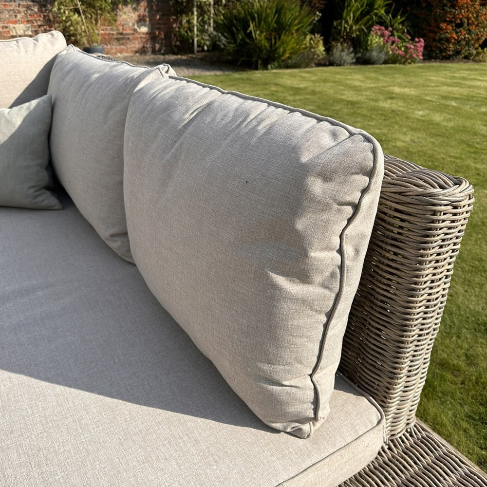 Capri Outdoor Large Corner Sofa & Coffee Table Set