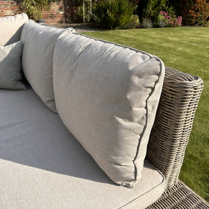 Capri Outdoor Large Corner Sofa & Coffee Table Set