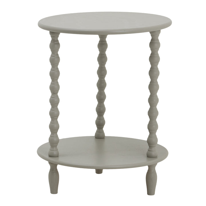 The Camden Collection Round Side Table - Grey Hill 1