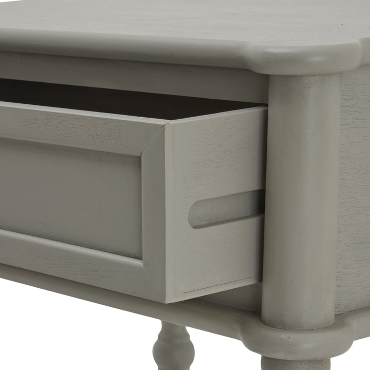 The Camden Collection 1 Drawer Side Table - Grey Hill 3