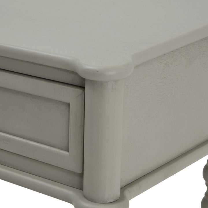The Camden Collection 2 Drawer Console Table - Grey Hill 2