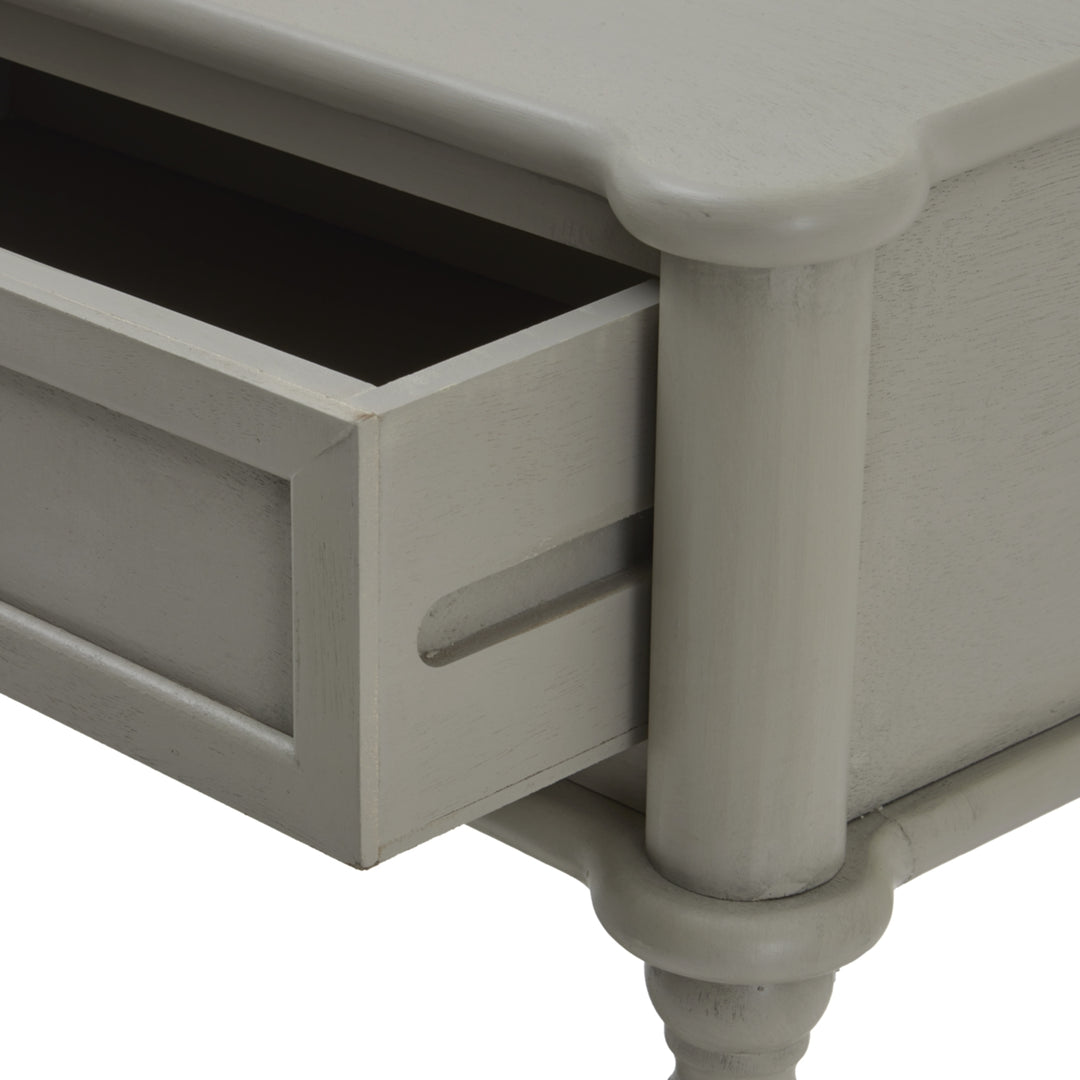 The Camden Collection 2 Drawer Console Table - Grey Hill 3