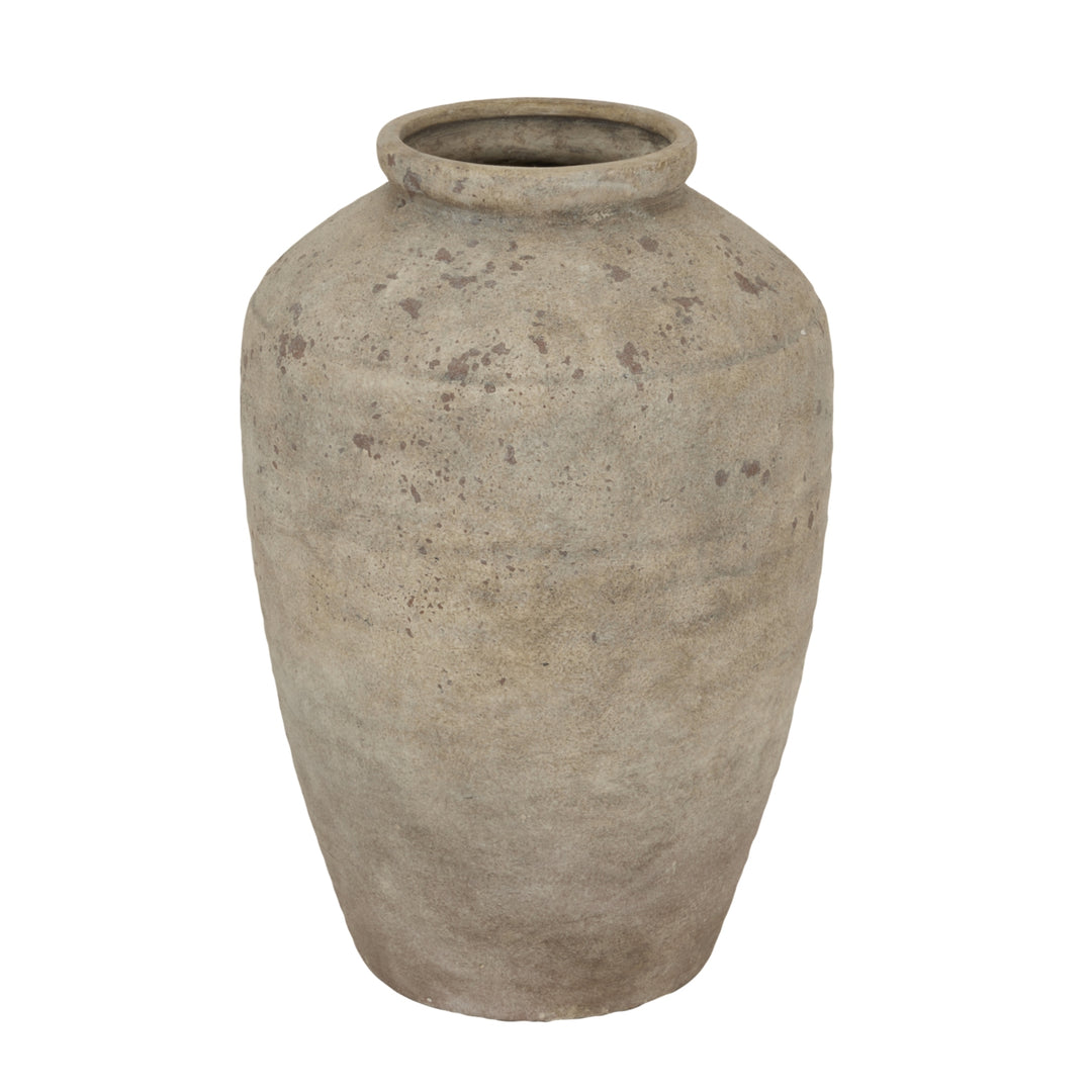 Deruta Large Mottled Vase - Grey Hill 1