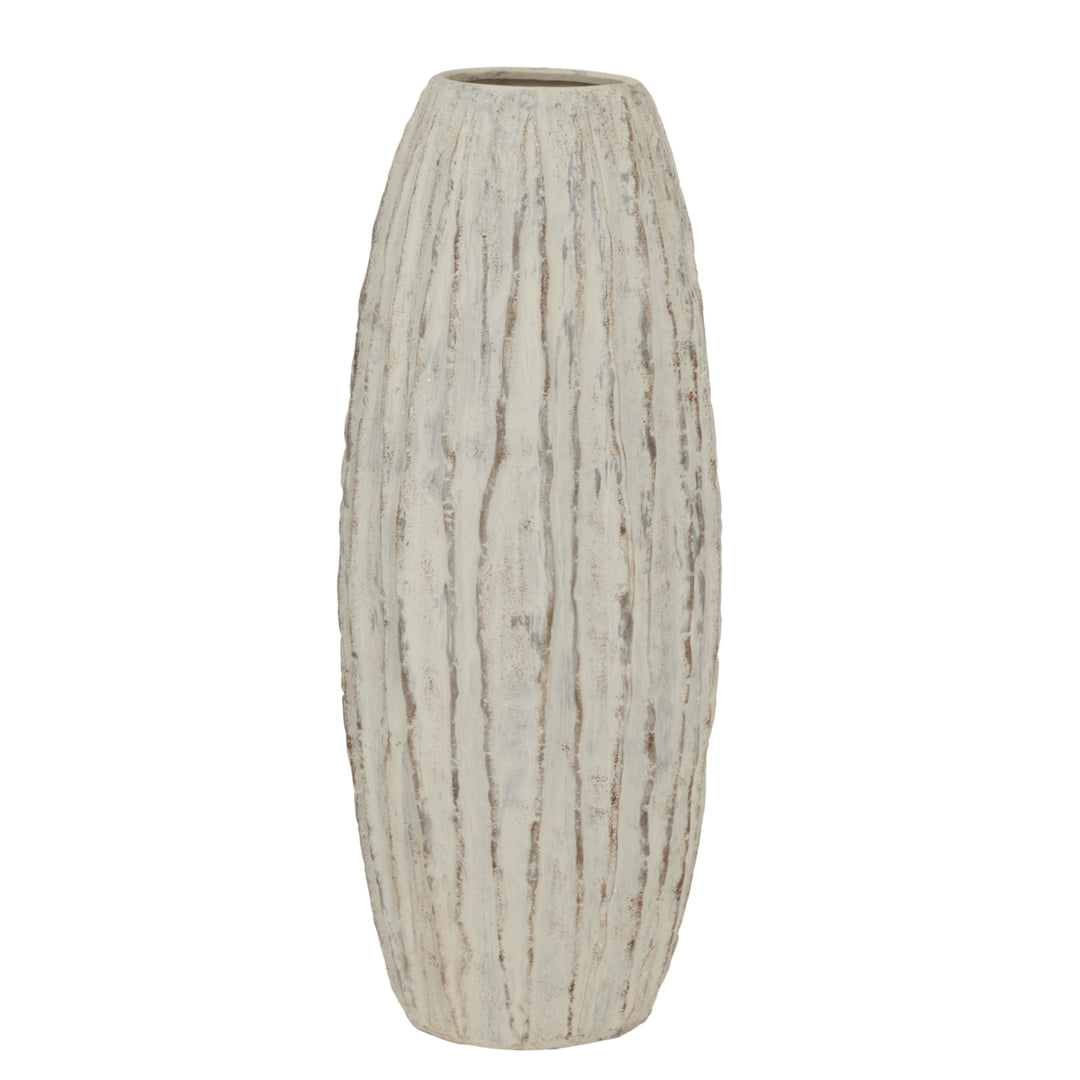 Lorenzo Tall Fin Vase - White Hill 1
