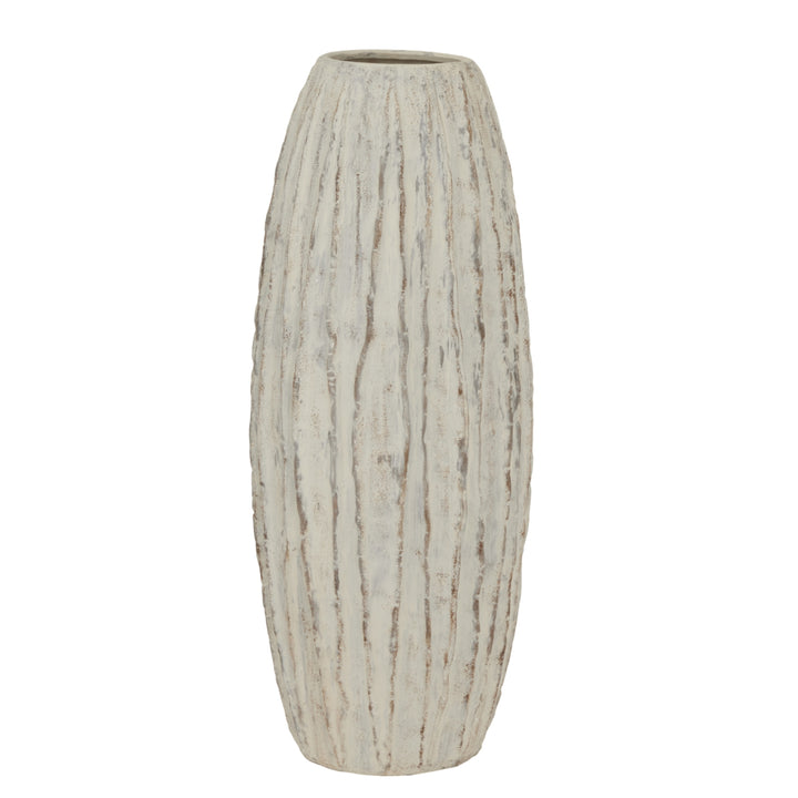 Lorenzo Tall Fin Vase - White Hill 1