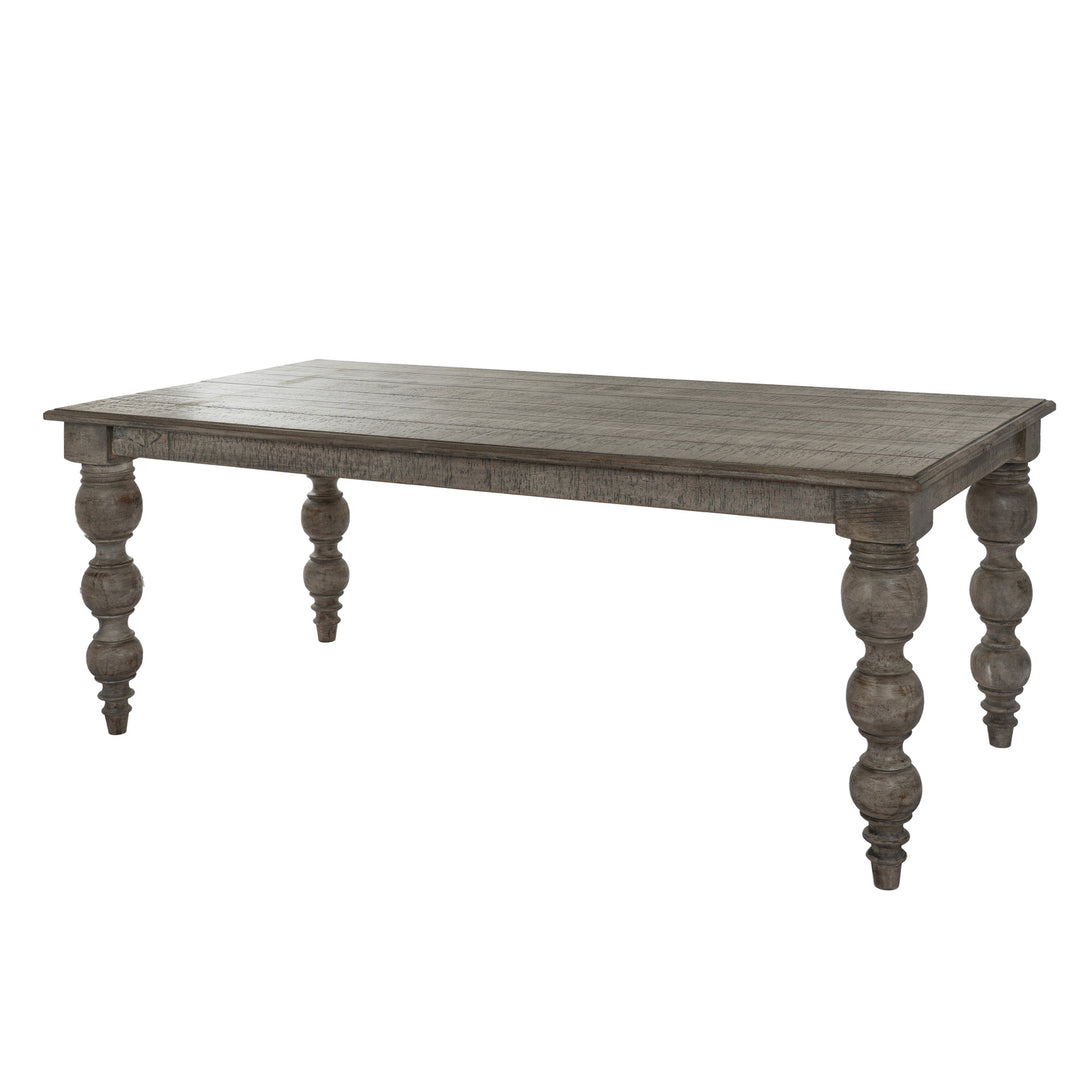 The Rutland Collection Rectangular Dining Table - Brown