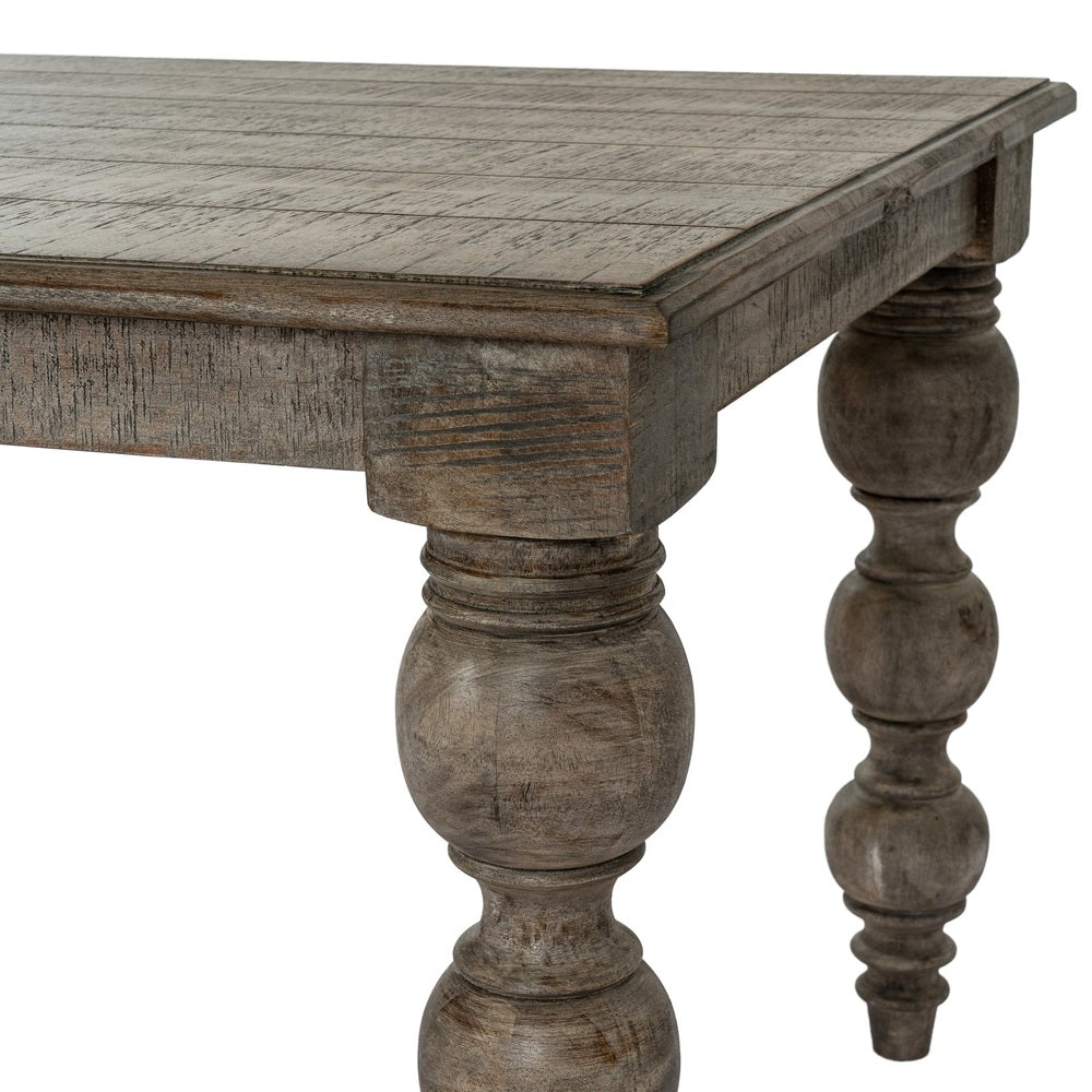 The Rutland Collection Rectangular Dining Table - Brown