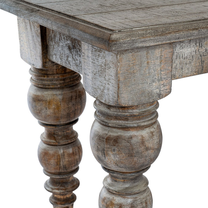 The Rutland Collection Rectangular Bench - Brown