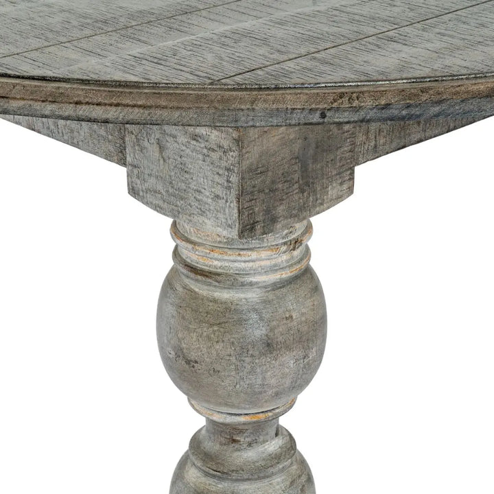 The Rutland Collection Round Dining Table - Brown