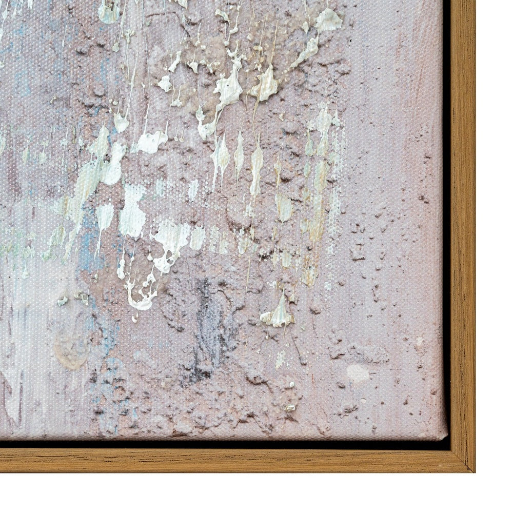 Traverse Hand Painted Framed Canvas
