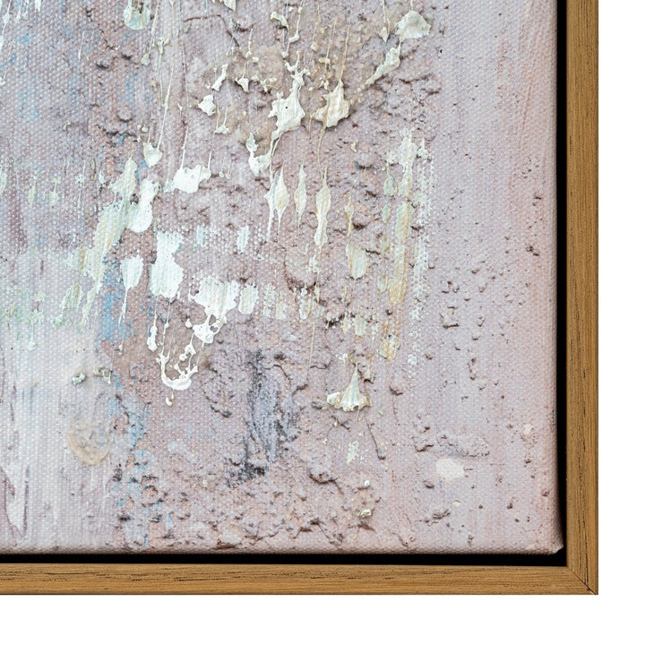 Traverse Hand Painted Framed Canvas