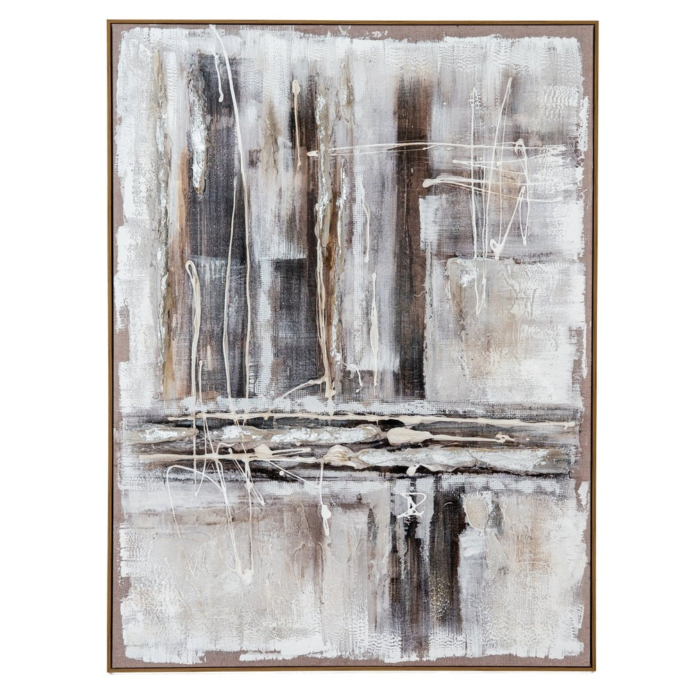 Outlook Hand Painted Framed Canvas