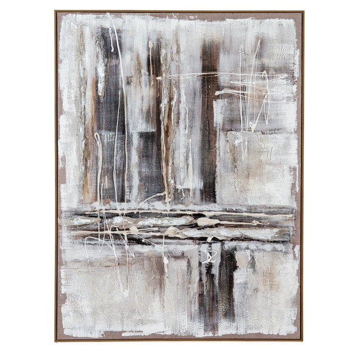 Outlook Hand Painted Framed Canvas