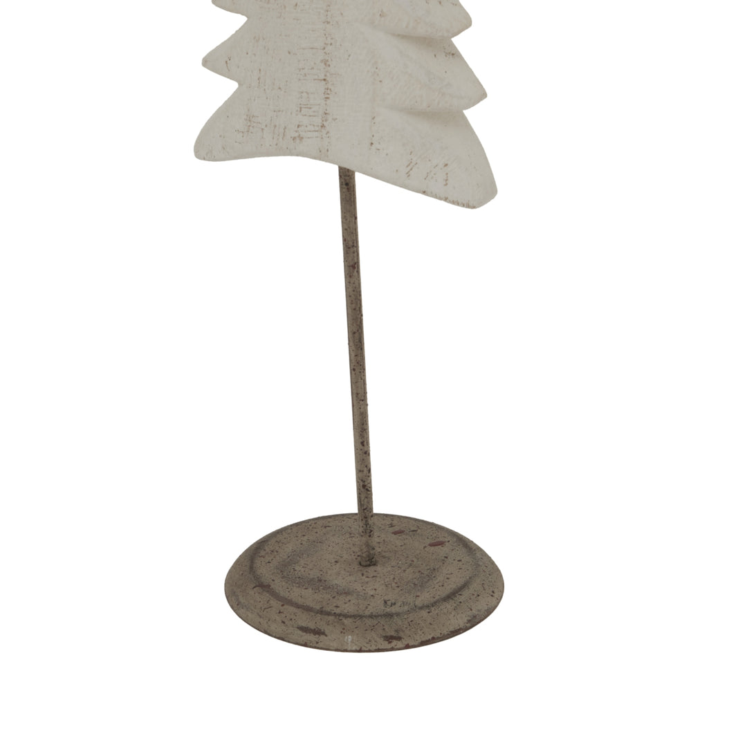 Whitewashed Wooden Christmas Tree Hill 13