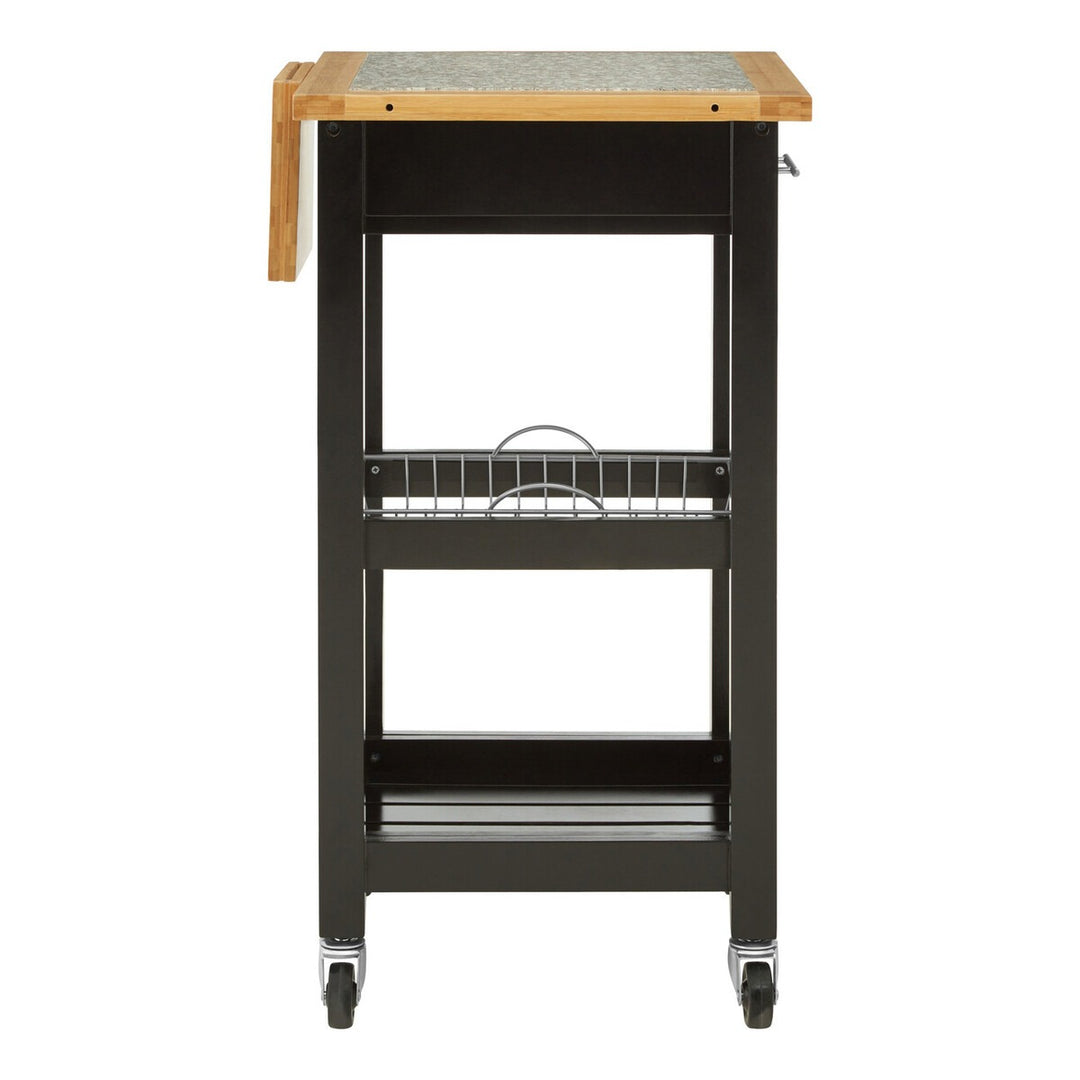 Harlow Glenn Kitchen Trolley with Granite Top Premier 4