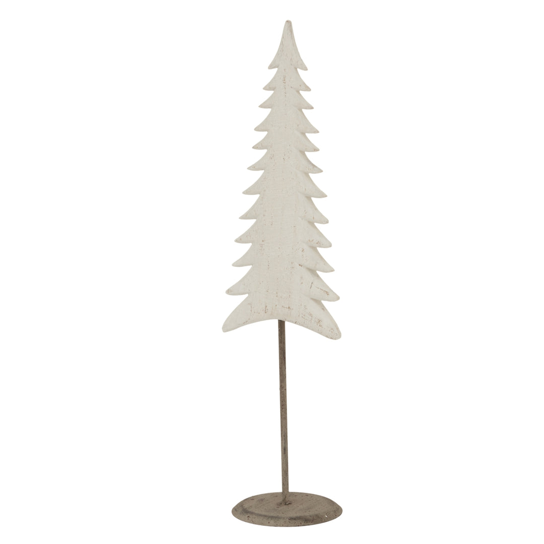 Whitewashed Wooden Christmas Tree Hill 7