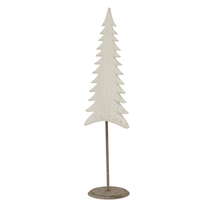 Whitewashed Wooden Christmas Tree Hill 7