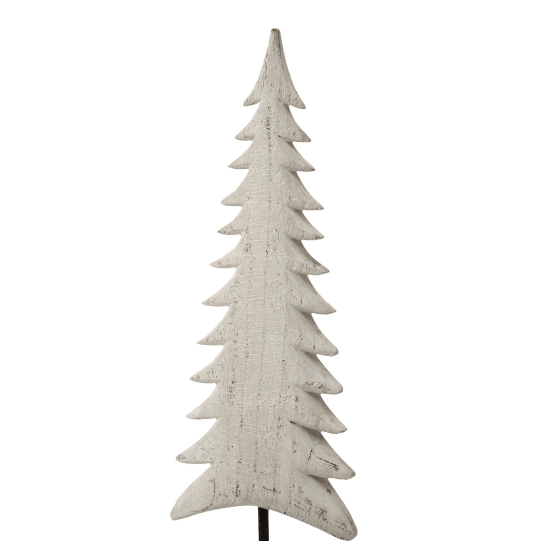 Whitewashed Wooden Christmas Tree Hill 8