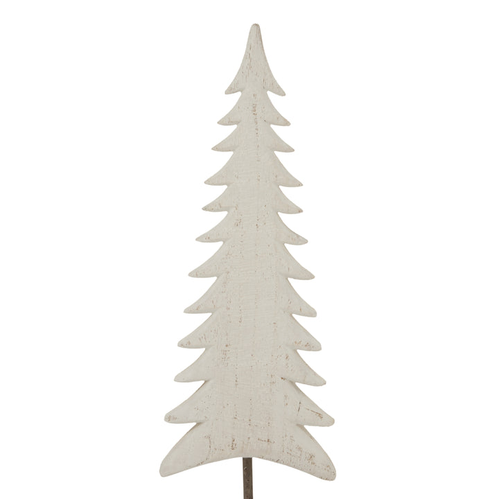 Whitewashed Wooden Christmas Tree Hill 9