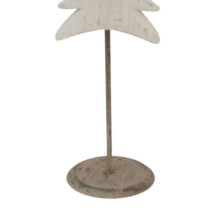 Whitewashed Wooden Christmas Tree Hill 10