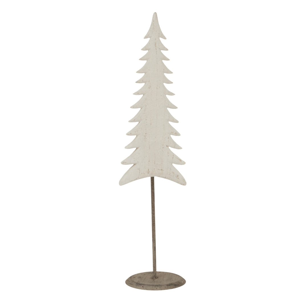Whitewashed Wooden Christmas Tree Hill 6