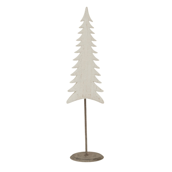 Whitewashed Wooden Christmas Tree Hill 6