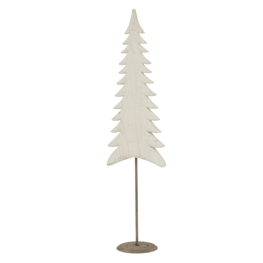 Whitewashed Wooden Christmas Tree Hill 2